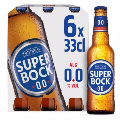 Cerveja sem Álcool Super Bock (0.33 cl)